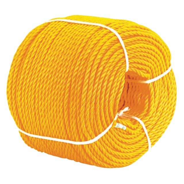 Corde Polypropylene Jaune 16 MM Rouleau de 35 Metres référence fournisseur 1864179